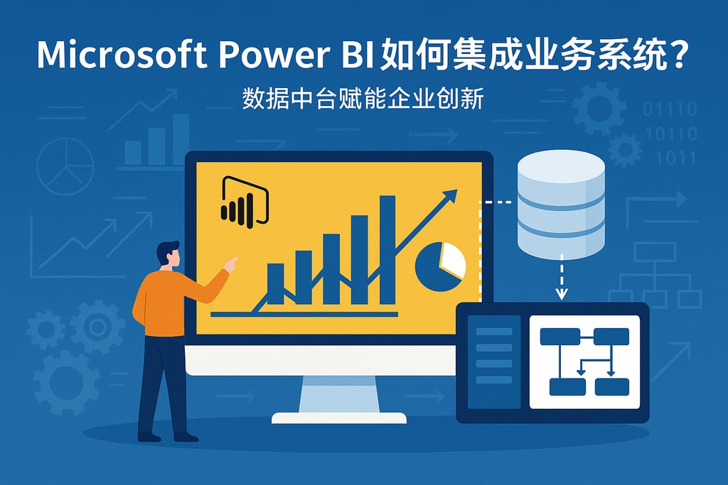 Microsoft Power BI如何集成业务系统？数据中台赋能企业创新